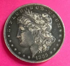 1885-O MORGAN U.S.  DOLLAR COIN about uncirculated - nice patina