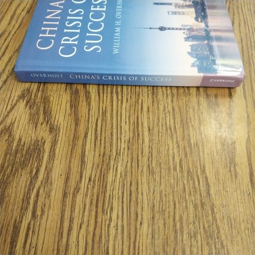 China's Crisis of Success by William H. Overholt (English) Hardcover Book - Picture 3 of 3