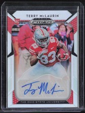 2019 Panini Prizm Silver #222 Terry McLaurin Auto Autograph RC Rookie 