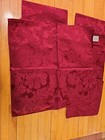 Waterford Cloth Napkins 12 .Red Damask New Old Stock 1995 — photo 4
