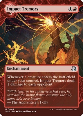 Impact Tremors Wilds of Eldraine: Enchanting Tales MTG 44 LP