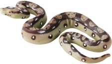 Realistic Fake Snake Toy Rubber Gag Toys- Python Snake Action Figure for Hallowe