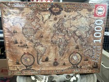 Educa 1000 PC Puzzle Political Map of the World 16764 26.8 x 18.9 Sealed