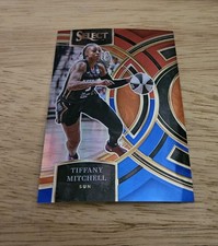 2024 Panini Select WNBA Red Blue Prizm Tiffany Mitchell #ed 198/399 Sun