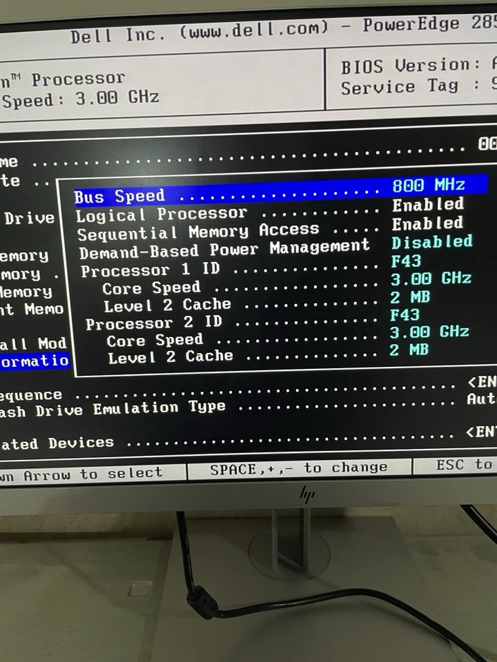 Dell PowerEdge 2850 Server 2X 3.2GHz| 2GB RAM | NO HDD | DVD DRIVE - Image 4 of 4
