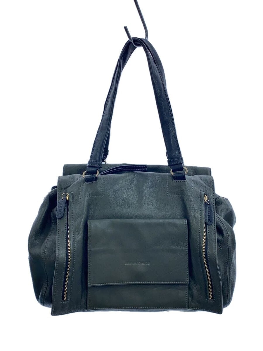 SEE BY CHLOE Green Leather Tote Bag