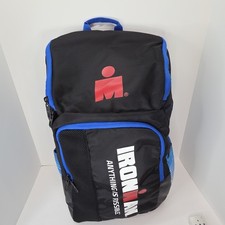 NWT 80 Ironman Signature Backpack Black Blue IM Transition Brand NEW 