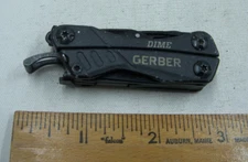 Gerber Dime 4660621D1 Black 11 Function Multi Tool