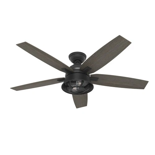 Hunter Fans - Hampshire - 5 Blade Ceiling Fan with Light Kit and Handheld Remote - Picture 1 of 4