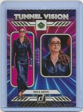 2025 Panini Donruss Tunnel Vision Press Proof Nika Muhl WNBA #14 Seattle Storm