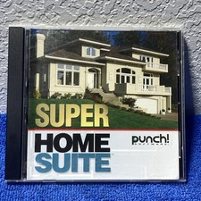 Punch Software Super Home Suite - Home Design Software PC - CD ROM Win95 -98