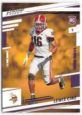 2022 Panini Prestige Lewis Cine RC Minnesota Vikings #363
