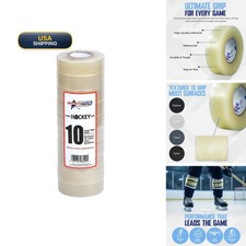 ST SPORTS TAPE Clear Hockey Tape 10 Pack   Shin Guard  Sock Tape
