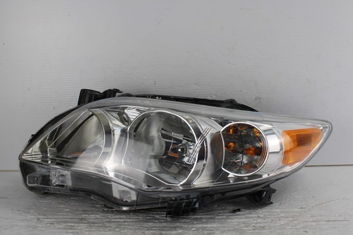 Replacement For Toyota 2011 2012 2013 Corolla Headlight Assembly Base/CE/LE Canada Built Chrome Right/Passenger Side Halogen With Bulb DOT/SAE Compliant TO2503203 81110-02B50 - Foto 14