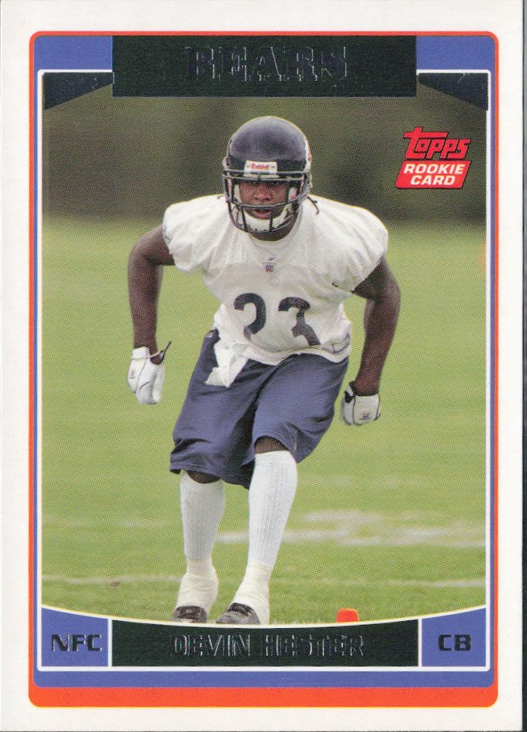 Devin Hester Topps Team Set Bears #CHI12 Base