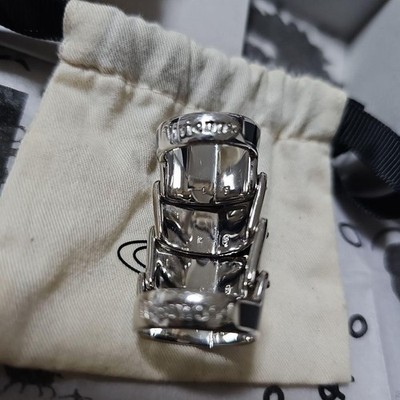 VIVIENNE WESTWOOD NANA 25th Anniversary Armour Ring Black Size S