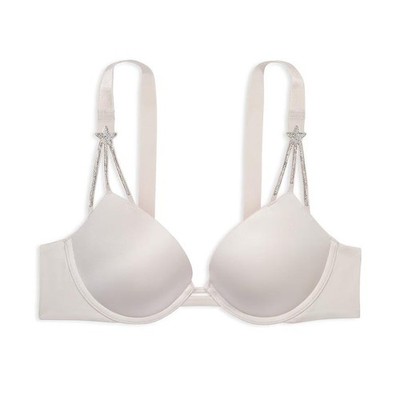 Victoria's Secret Very Sexy Shine Strap Push-Up Bra 36D *Delphin Gray* NEW!
