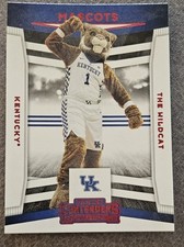 2020 Panini Contenders Draft Mascots  The Wildcat Red - Kentucky Wildcats