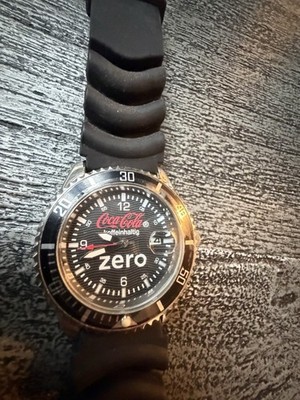 Uhr-Coca Cola Zero  Armbanduhr NEU Folie Noch Drauf