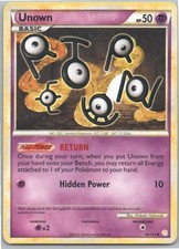 HeartGold SoulSilver #54/123 Unown (54) Pokemon TCG!