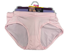 NEW 3 Pack Maidenform Everyday Luxe Bikini Panties M/6 Multi-Color DM3TBK