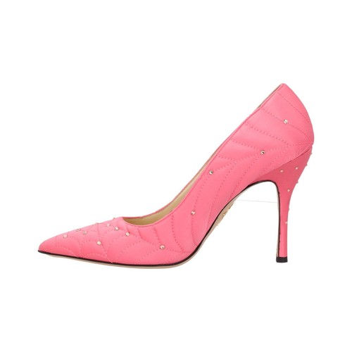 CHARLOTTE OLYMPIA donna tacco corte bacall pump rosa raso taglia EU 41 RRP 615 - Foto 4 di 10