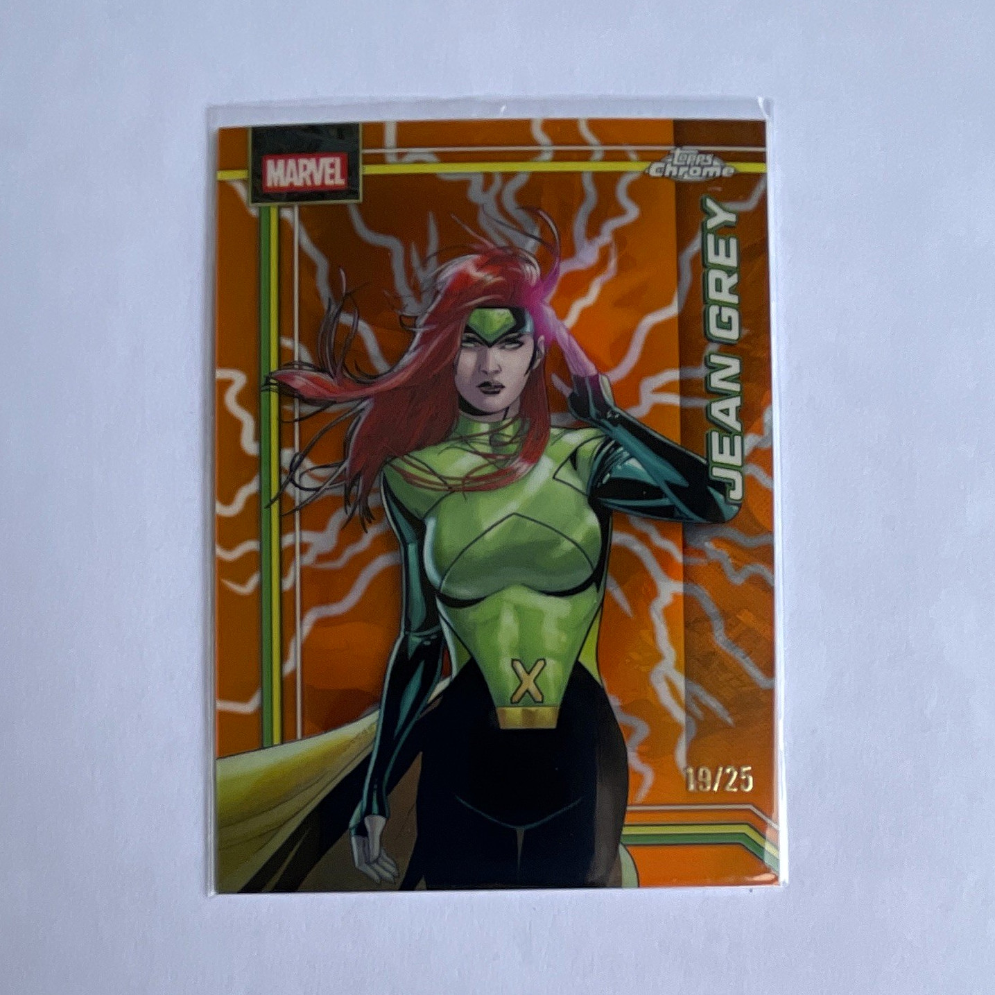 Topps Chrome Marvel X-Men Jean Grey #059 2026 Serial Numbered 19/25