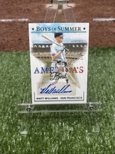 2024 Panini Boys Of Summer Matt Williams #AME-MW America’s Best Auto Emerald /5