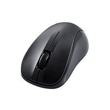 ELECOM Wireless Mouse Bluetooth Quiet 3 Buttons S Size Black M-BY10BRSKBK