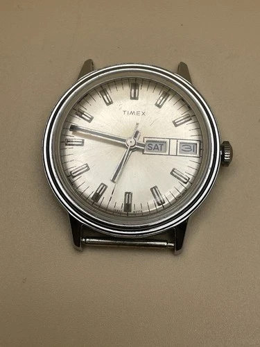 Timex Wind Up Watch Works Vintage