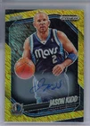 2024-25 Panini Prizm Black #285 Jason Kidd Gold Shimmer Autograph 04/10