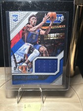 2015-16 Panini Threads Debut Threads #8 Stanley Johnson Jersey /199