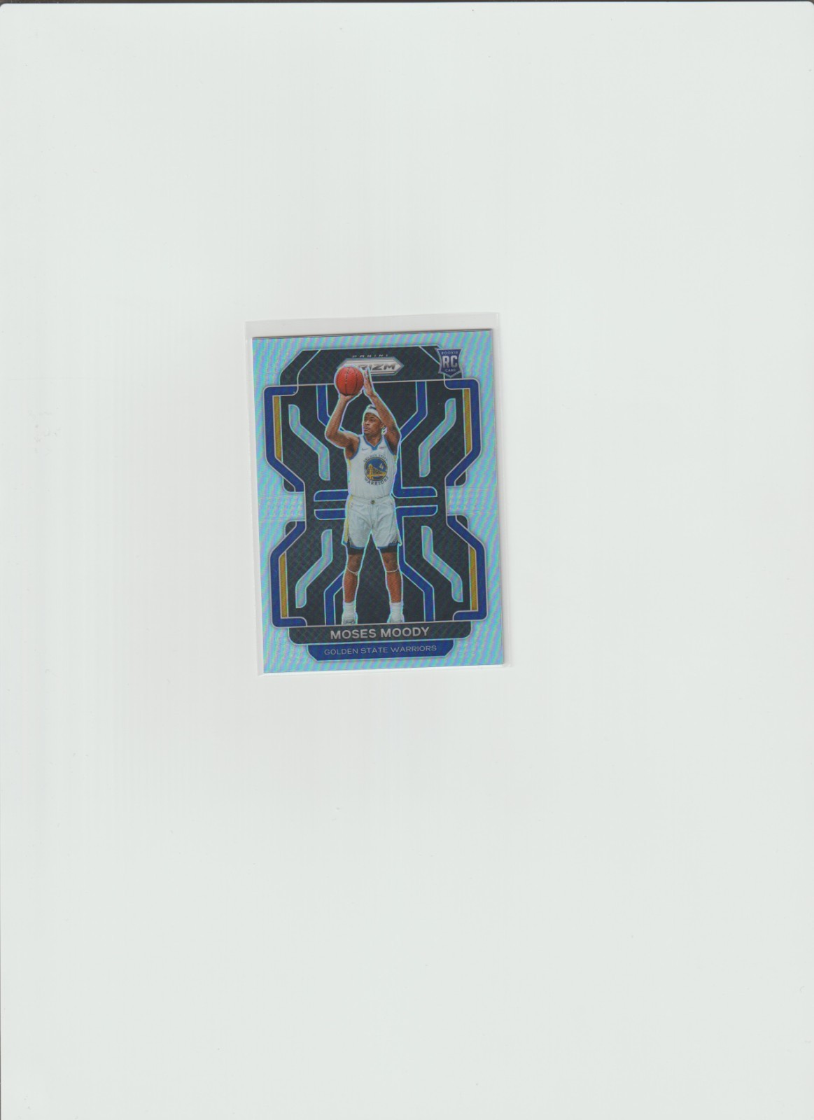 2021-22 Panini Prizm - Moses Moody #308 Silver Prizm (RC)