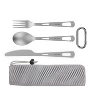 Titan Bestecksatz 3 StüCk LöFfel Gabel Messer Reisebesteck Camping