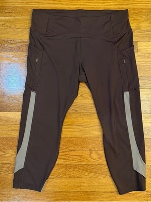 Athleta Ultimate Stash Craft Tight leggings 23'' Inseam in Brown - Size 2X