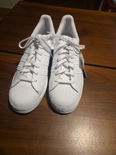 Adidas Original Superstar Shoes - Triple White - Men's SZ. 11.5 0D881