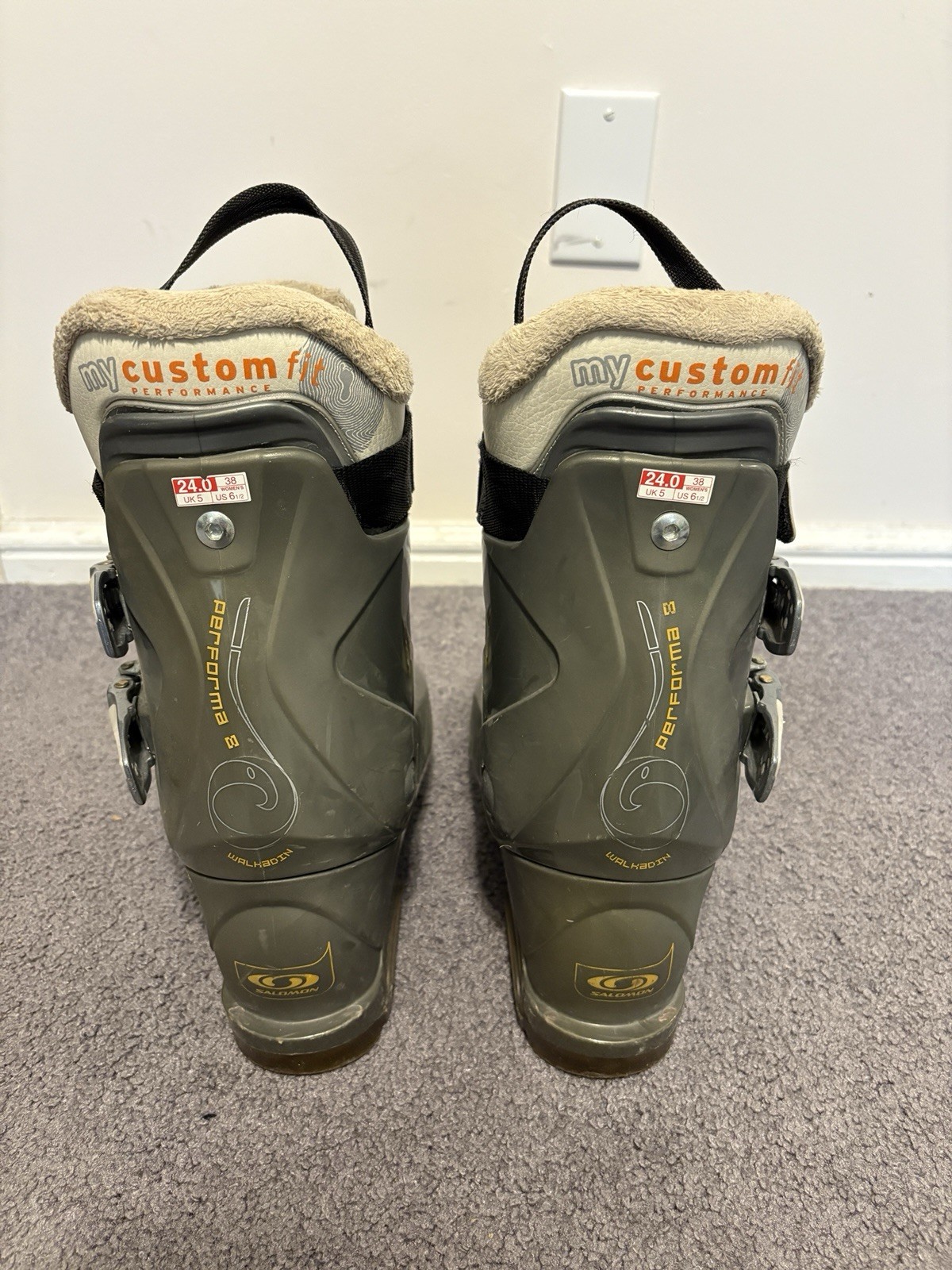 Scarponi da sci Salomon Performa 8 donna 6.5 24.0 My Custom Fit Alpine Downhill