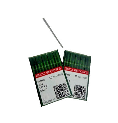 Groz-Beckert 134/DPX5/DBX1 140/22 Industrial Sewing Machine Needles 717562