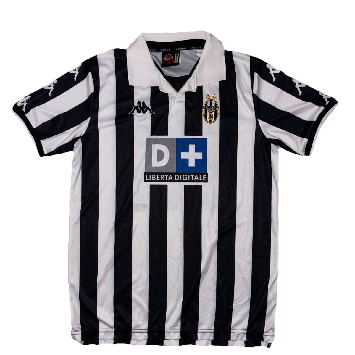 ウェア Juventus Zidane 21 Juventus Zidane #21 Kappa Home Jersey 1997–98 Liberty Digitale
