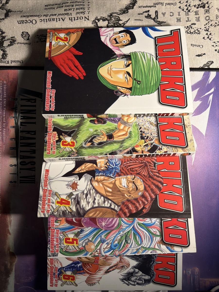 Toriko English Manga 2-6 Viz | eBay