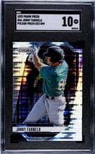 2025 Panini Prizm Jonny Farmelo #66 Pulsar Prizm /499 (RC)