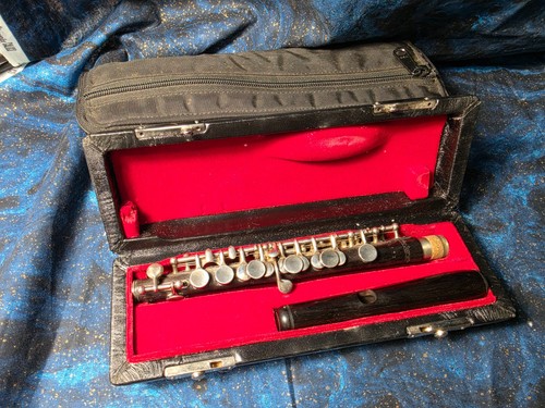 Vintage 1950s Roy Seaman Piccolo 2SP Grenadilla Wood 1073 Professional Orchestra