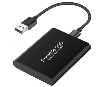 2TB External Hard Drive Disk Memory Storage USB for PC Laptop Phones