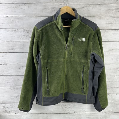 The North Face Jacket Men Small Green Summit Series Full Zip Polartec Fleece
