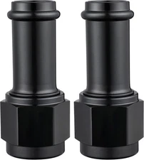 6AN to 1/2 Inch Barb Adapter Female Swivel Hose End Fitting for Fuel Lines 2PCS