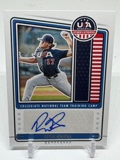 2023 Panini USA BASEBALL River Ridings auto CNTC-RR TCU Horned Frogs