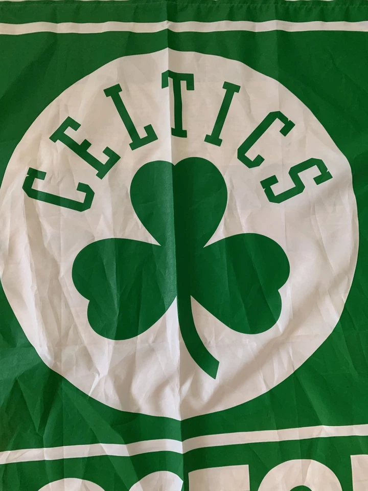 BOSTON CELTICS 27"X36" BANDERA VERDE/BLANCO NUEVO WINCRAFT SPORTS, Foto 2 de 4