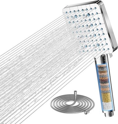 Cobbe Duschkopf Hochdruck Filter 20 Schichten 6 Strahlarten 1