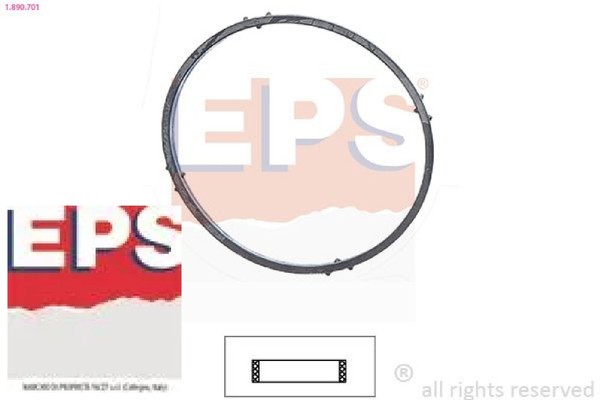EPS 1.890.701 Dichtung FüR Thermostat FüR BMW FüR Ford FüR Volvo-image