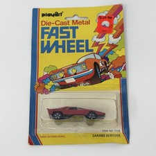 Vintage Playart Fast Wheel Alfa Romeo Carabo Bertone Red Die-cast 7113 Hong Kong Vintage Playart Fast Wheel Alfa Romeo Carabo Bertone Red Die-cast 7113 Hong Kong